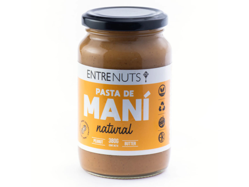 Pasta de Maní Natural "Entrenuts"