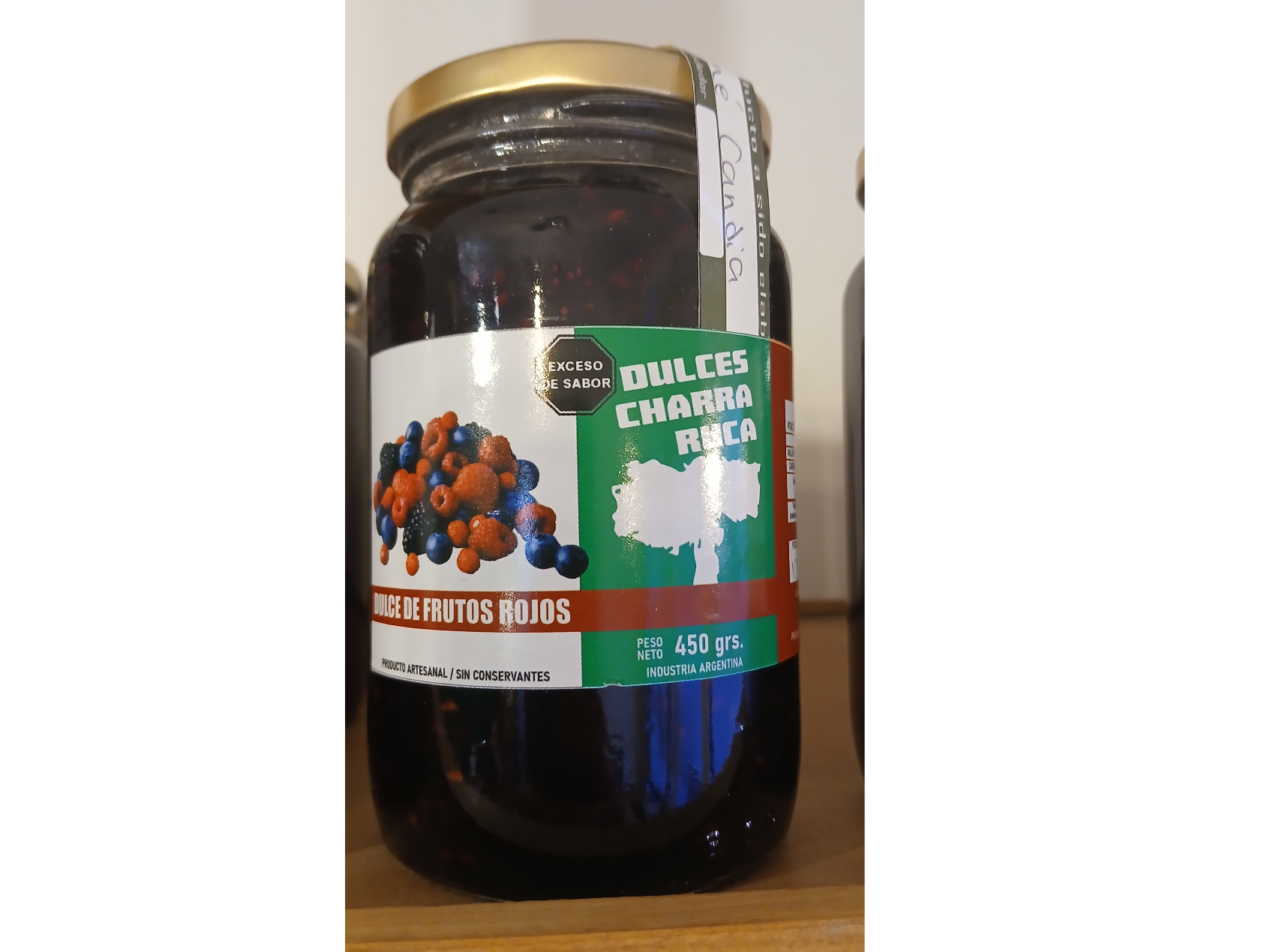 Dulce de Frutos Rojos "Charra Ruca"