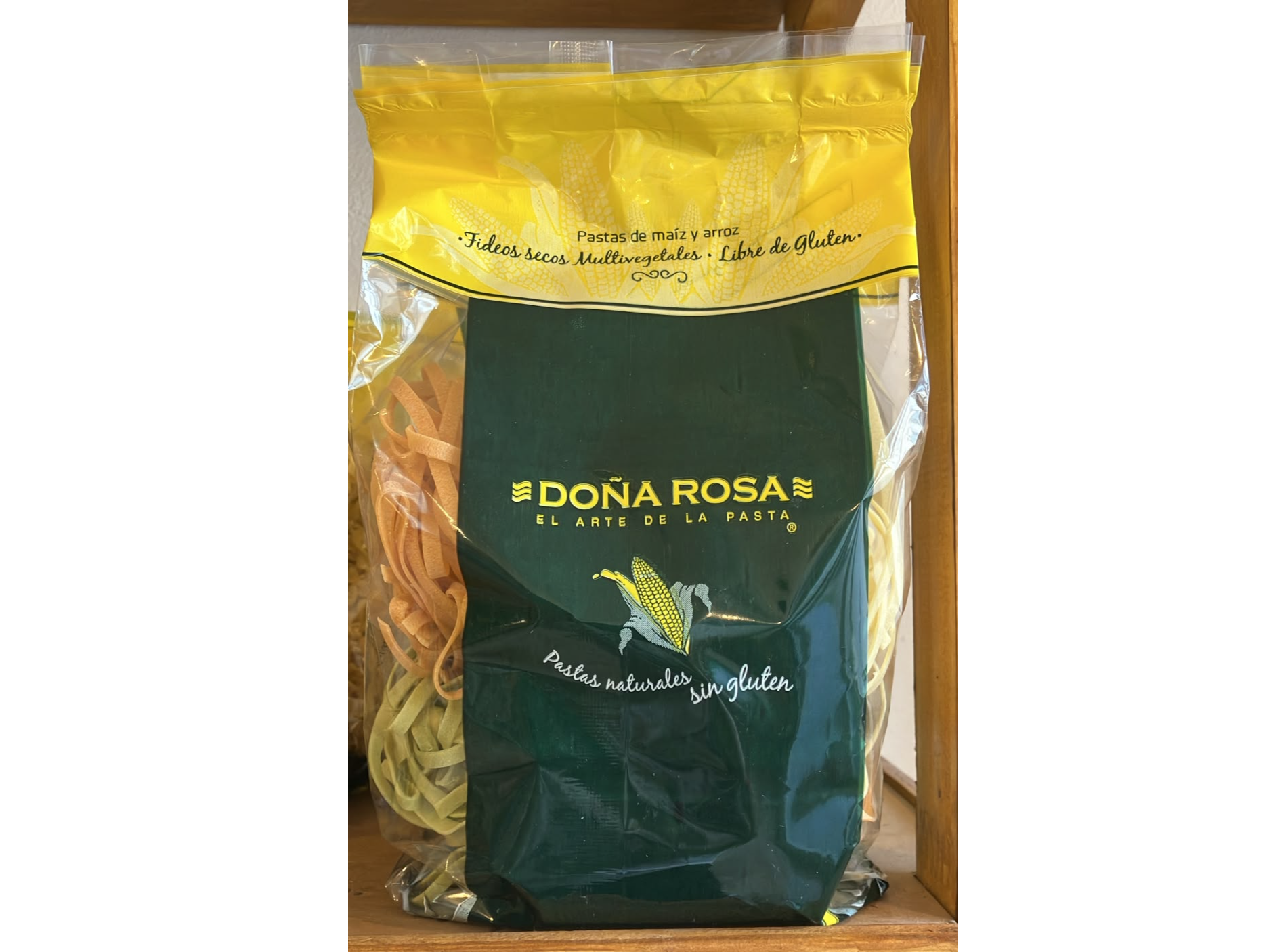 Cintas de maíz, arroz con vegetales "Doña Rosa"