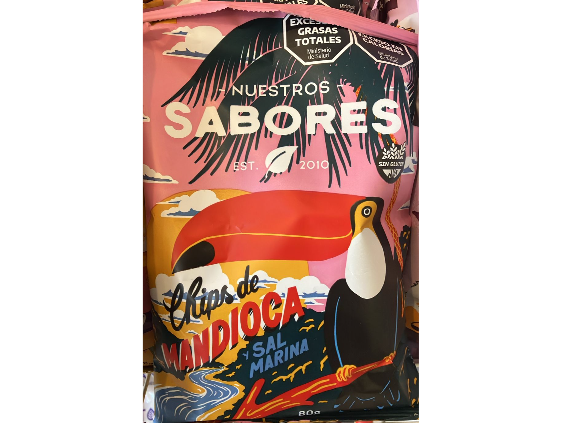 Mandioca con Sal Marina  "Nuestros Sabores"