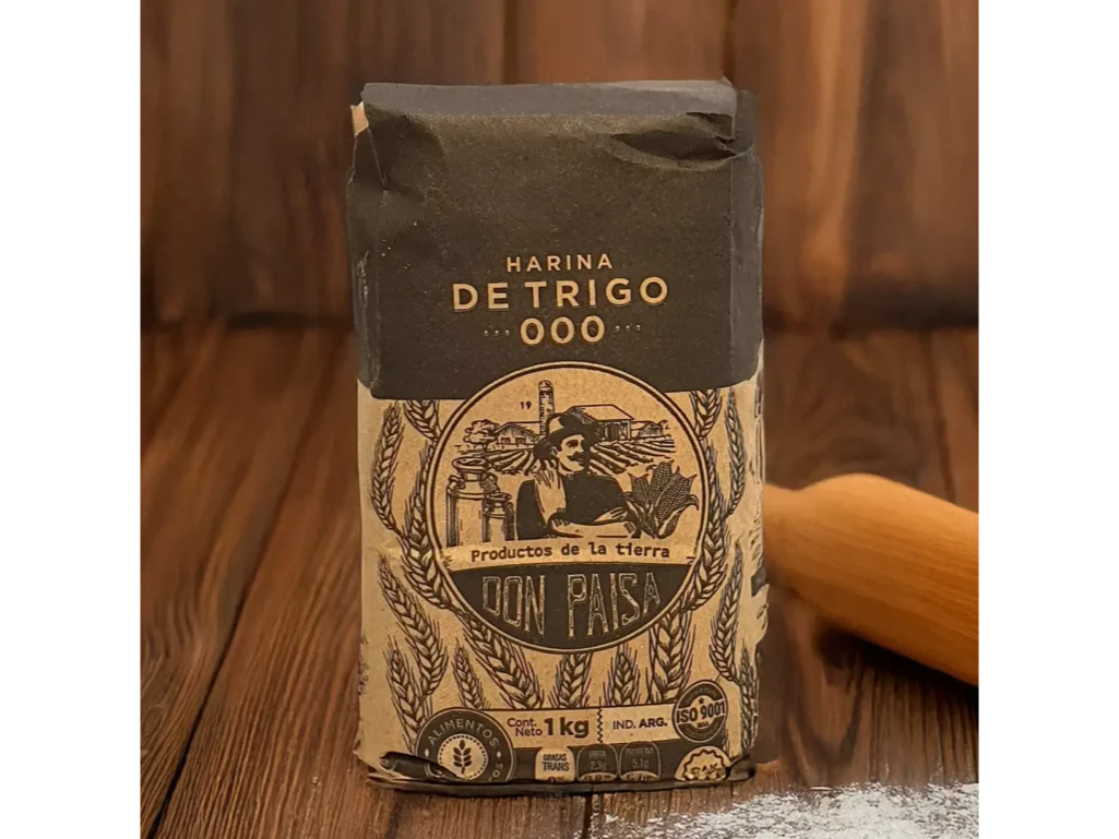 Harina de Trigo tipo 000 "Don Paisa" 1 kg
