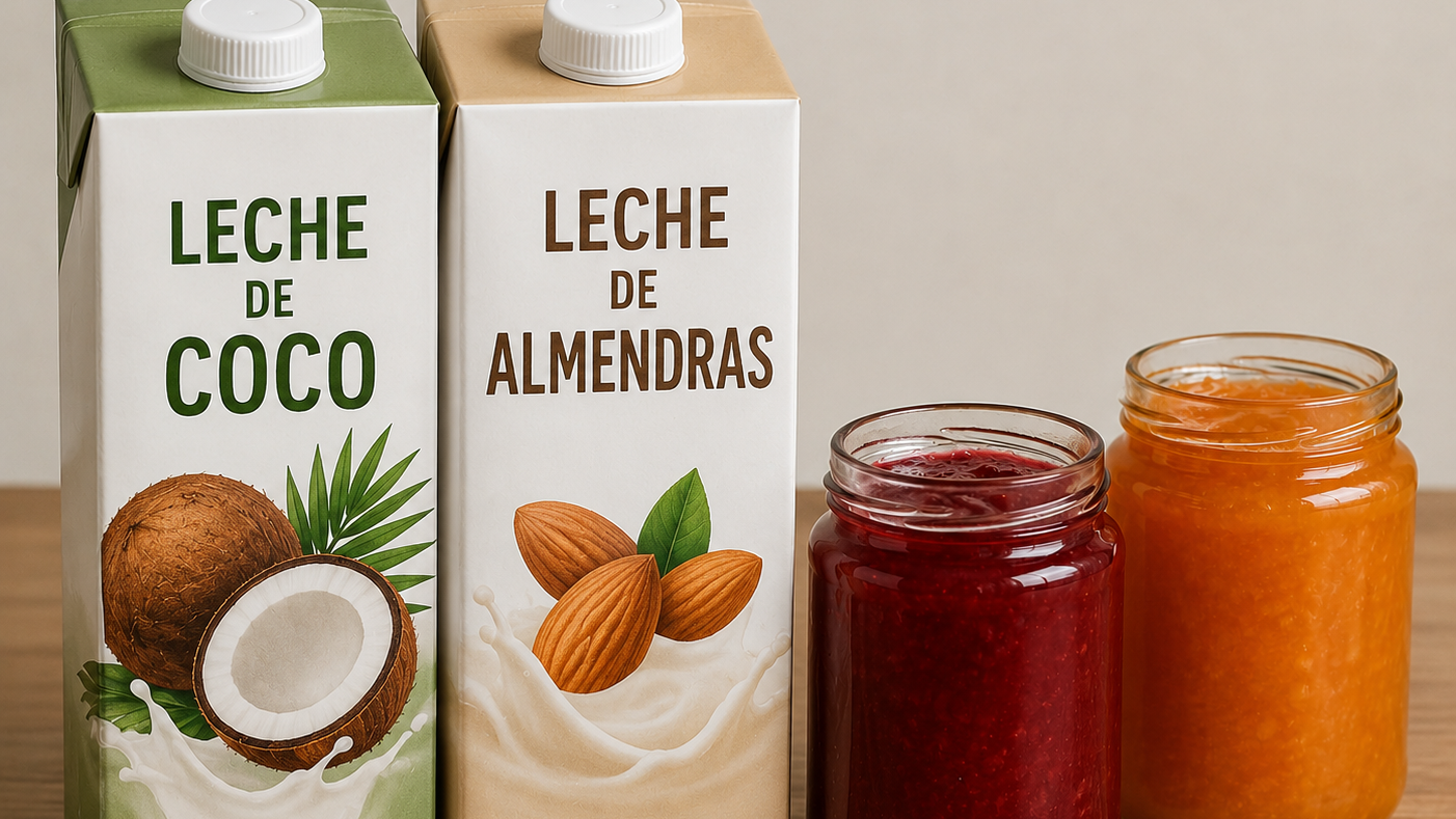 Leches y mermeladas