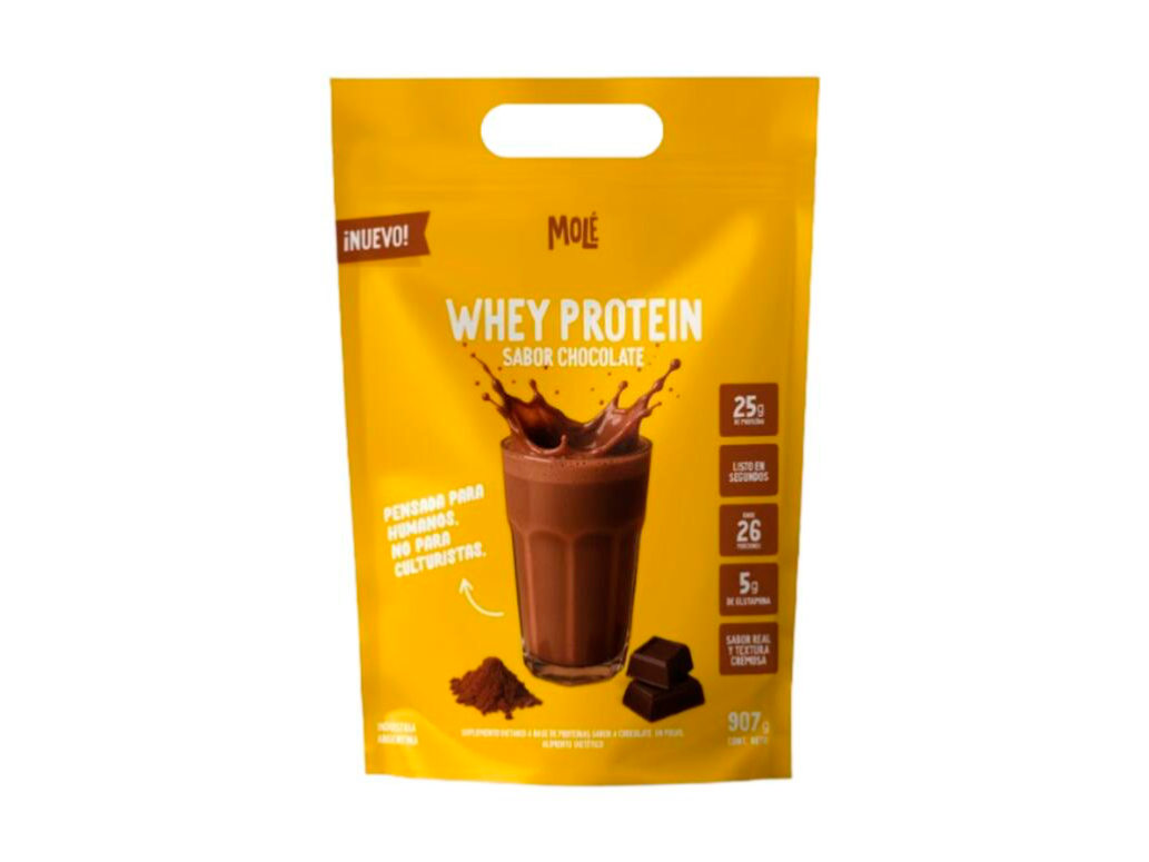 Proteína en polvo "mole"