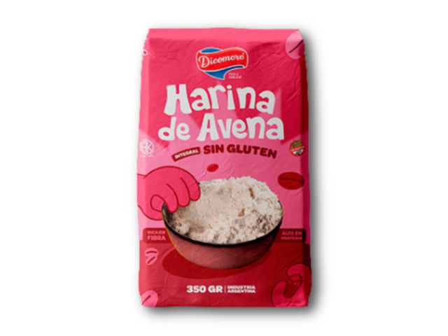 harina de avena dicomere sin gluten