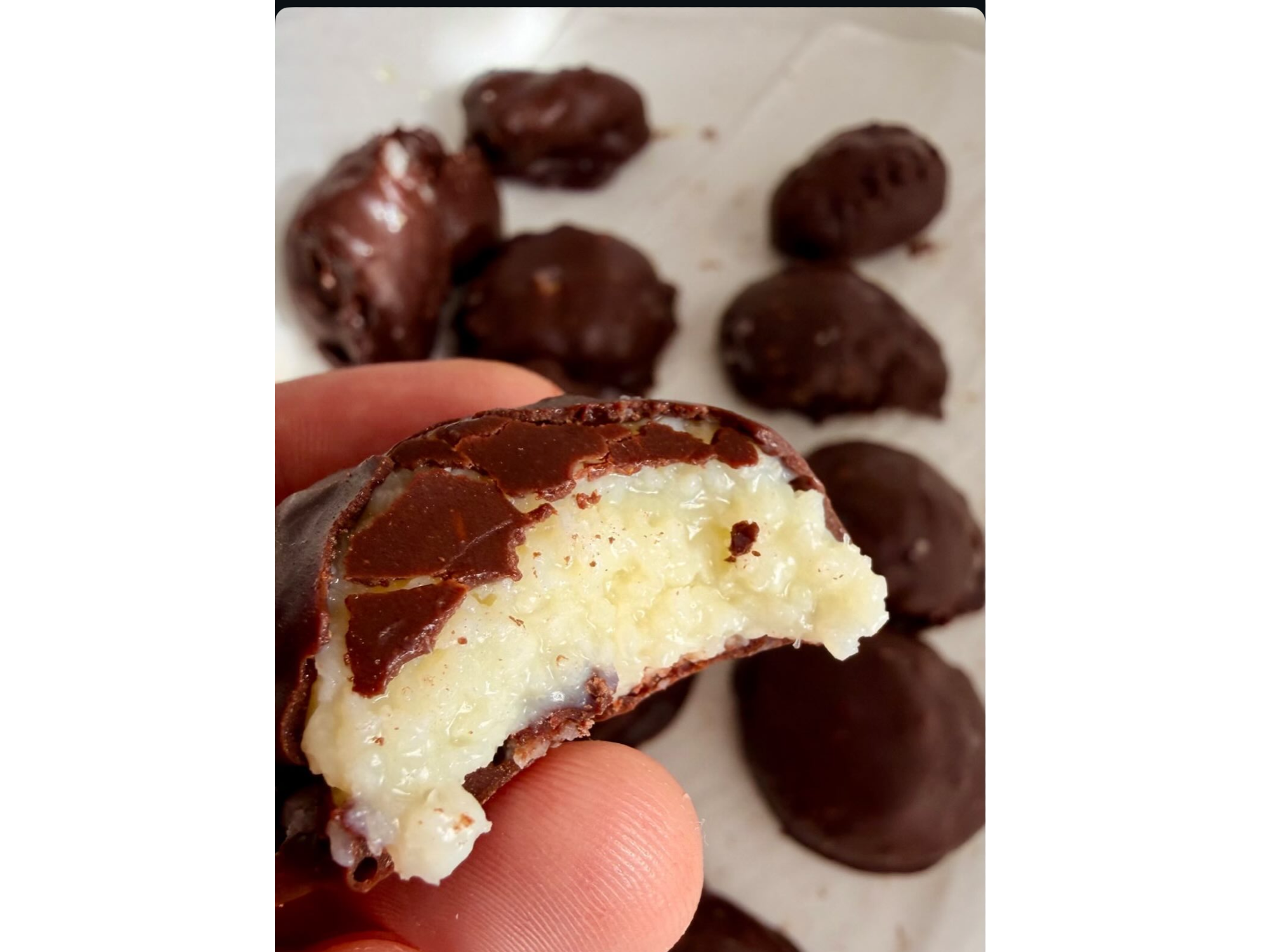 Brigadeiros de coco