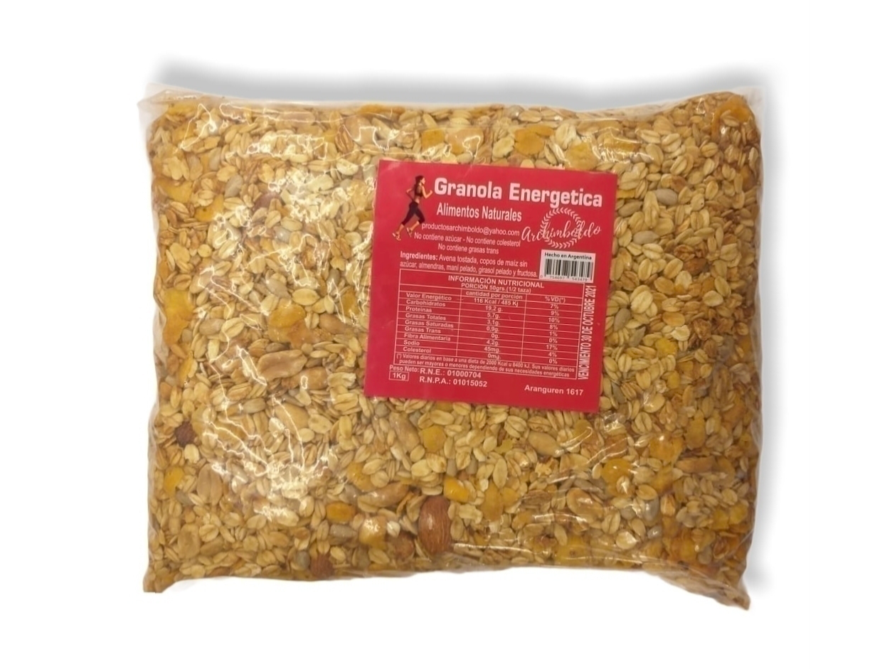 Granola sin azúcar "archimbondo" energética