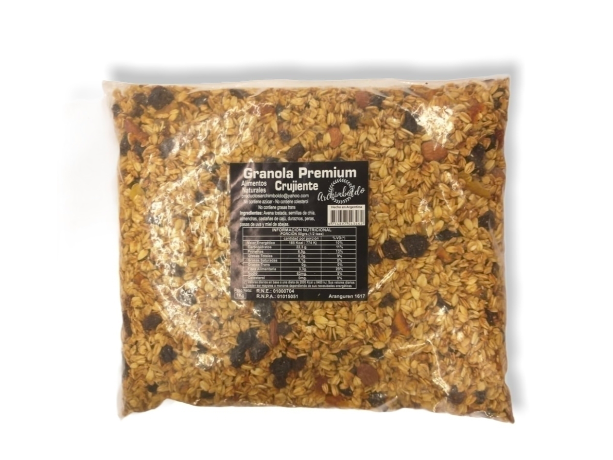 Granola sin azúcar "archimbondo" premium