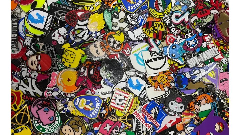 LLAVEROS PERSONALIZADOS 3D