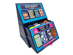 CAJA C/16 ENCENDEDORES ZENGAZ ZL-12 ROYAL JET CUBO MINI