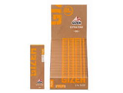 GIZEH ORGANICA EXTRA FINE 1 1/4 CAJA X25