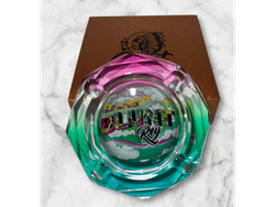 CENICERO VIDRIO HEXAGONAL BLUNT REY GRANDE (CNI0851)