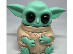 PICADOR BABY YODA GIGANTE CON VENTANA 3P (444042)