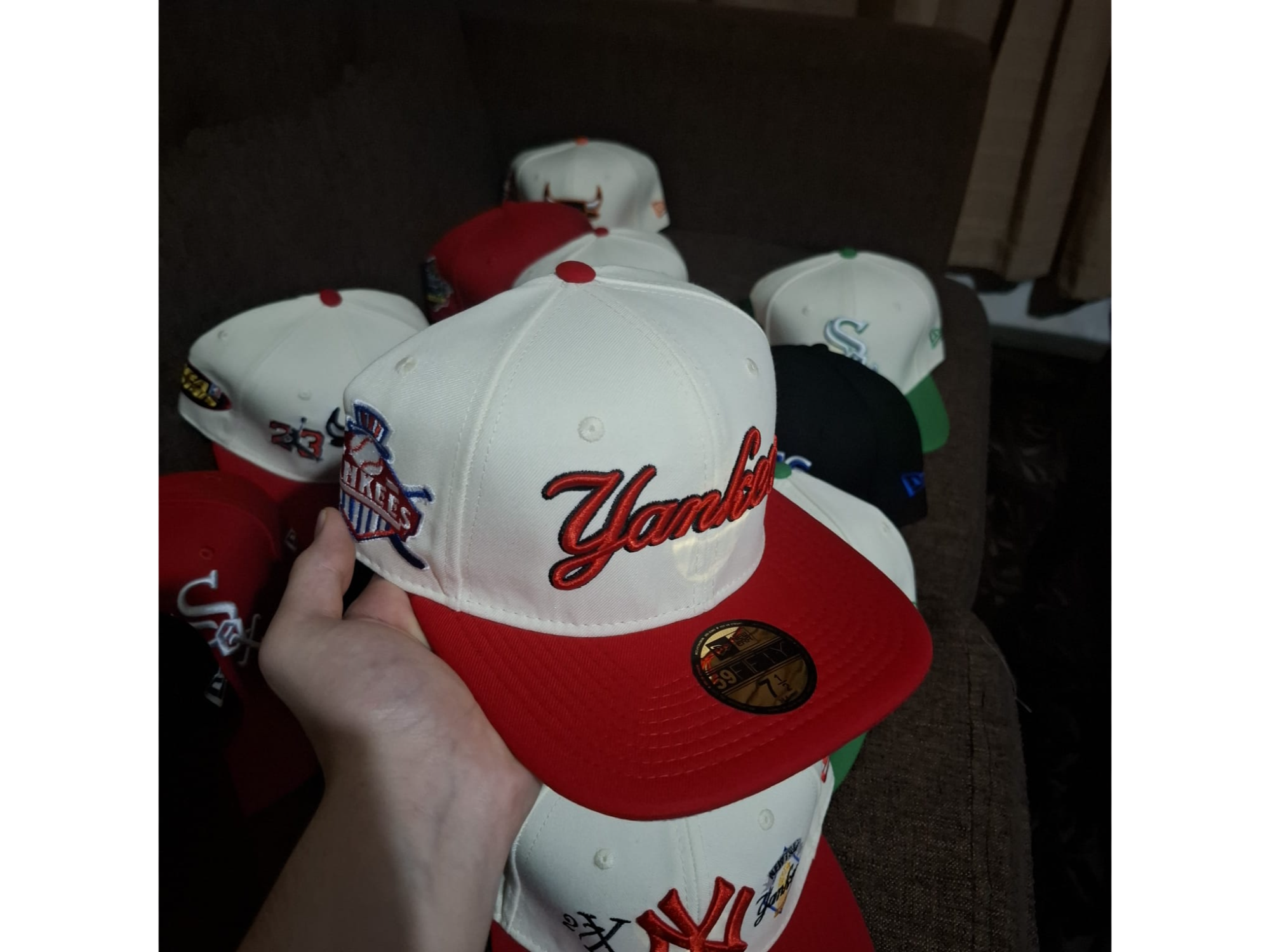 59FIFTY New York Yankees Script - Heritage Patch