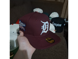 59FIFTY Detroit Tigers "1968 World Series" - Colorway Vino/Bordeaux