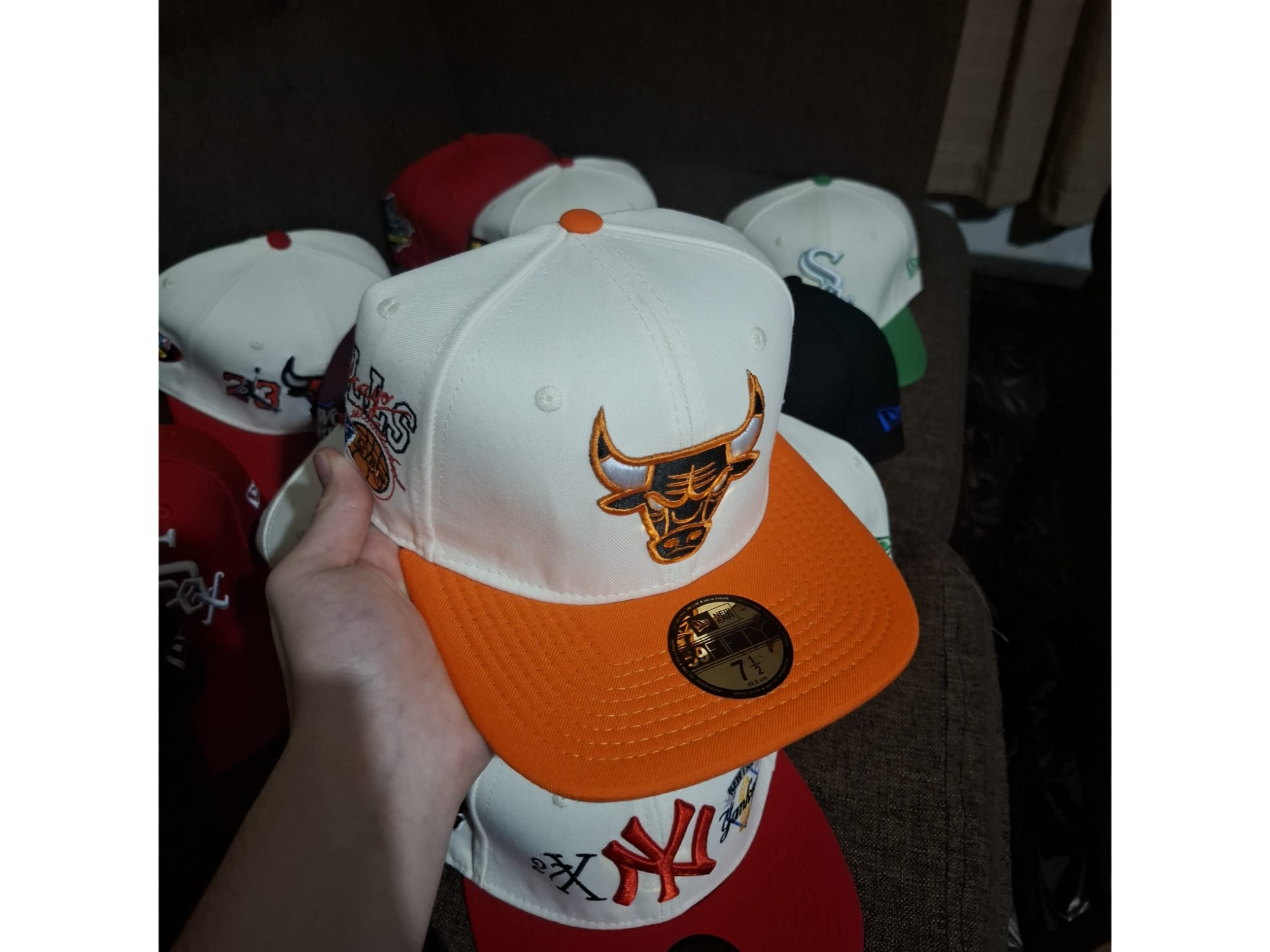 59FIFTY Chicago Bulls - Colorway Naranja Vibrante