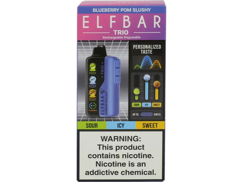 Blueberry Pom Slushy