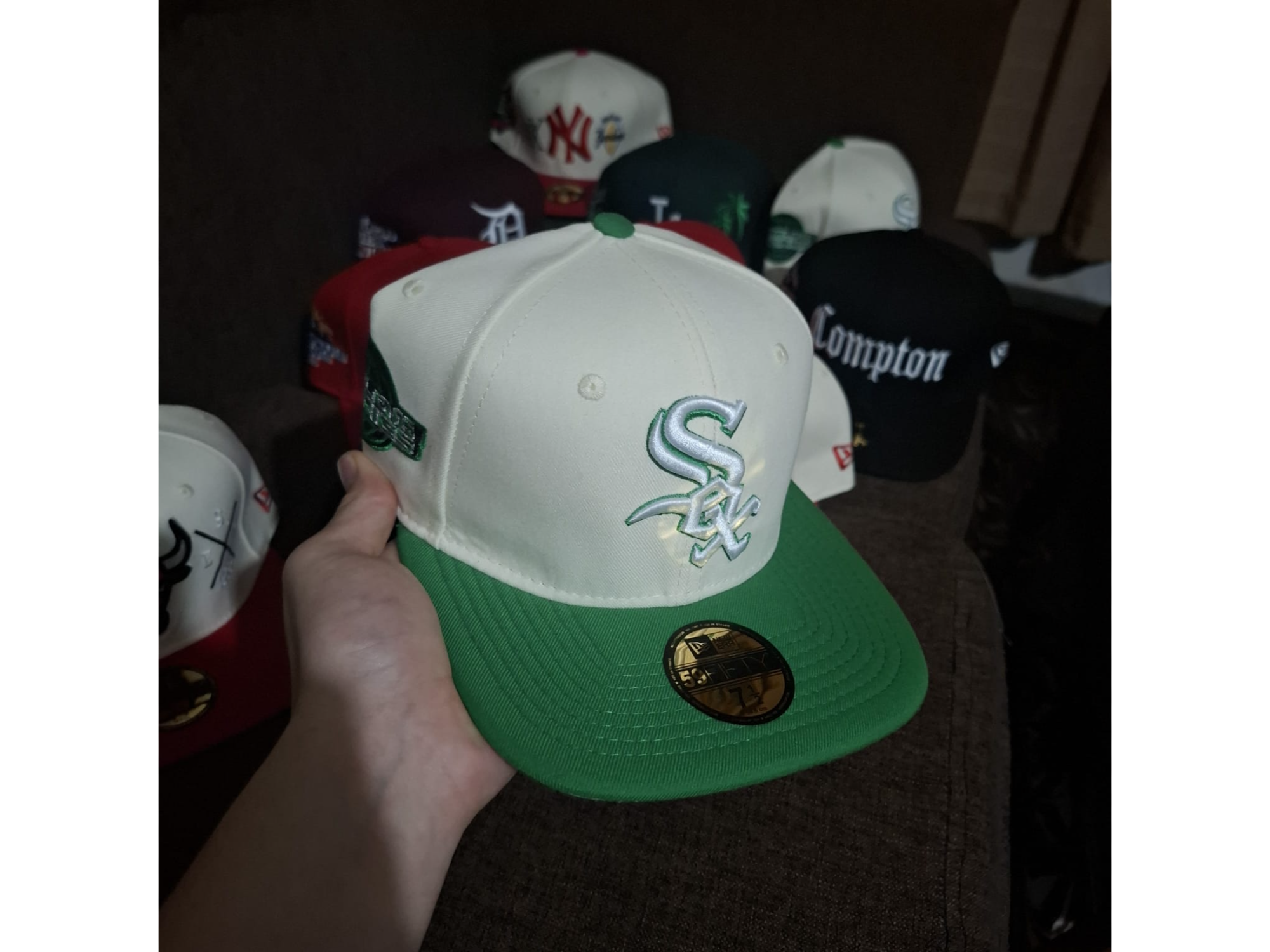 59FIFTY Chicago White Sox World Series - Colorway Exclusivo Verde/Crema