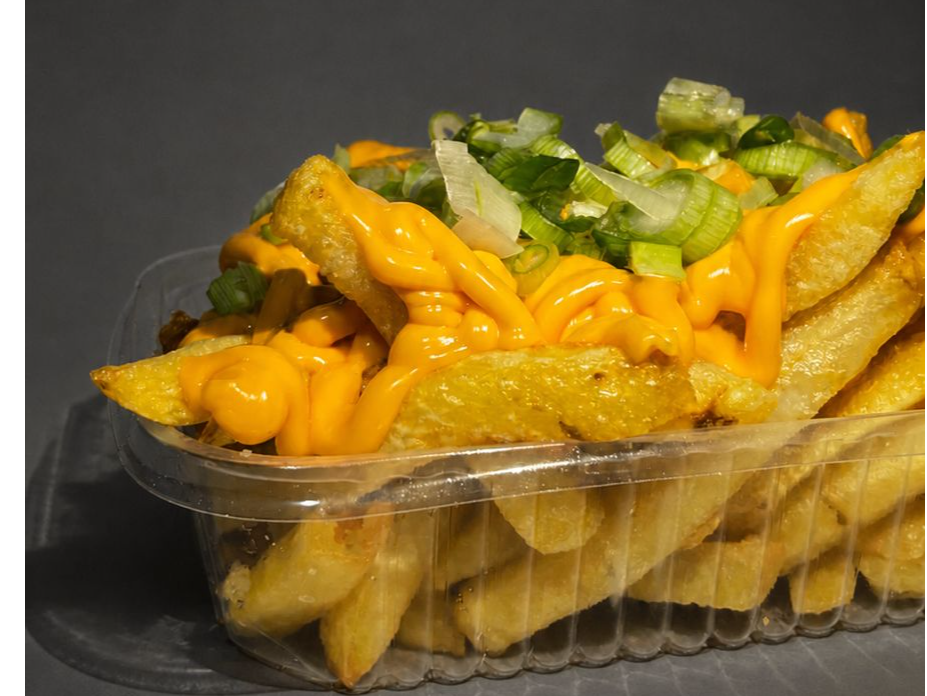 Papas Fritas Cheddar y Verdeo