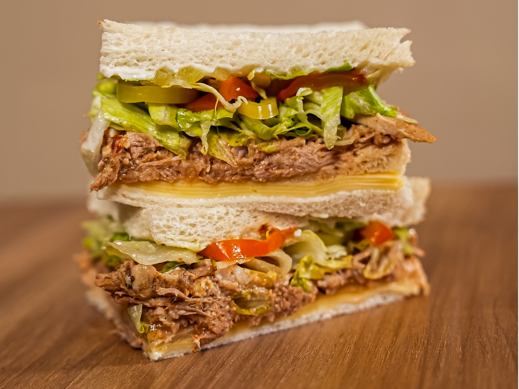SANDWICH DE MIGA BRASEADO