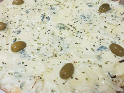 Fugazzeta con roquefort