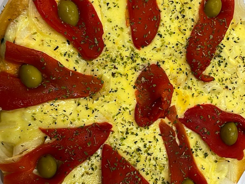 Fugazzeta con morron