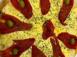 Fugazzeta con morron