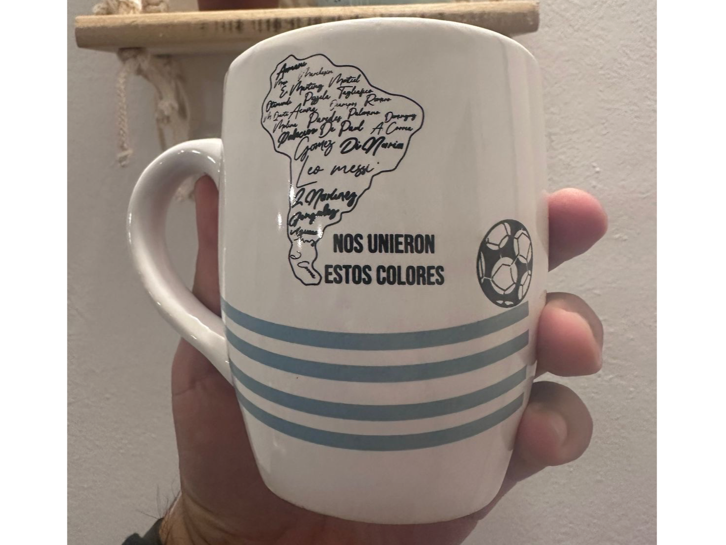 Taza mapa Argentina
