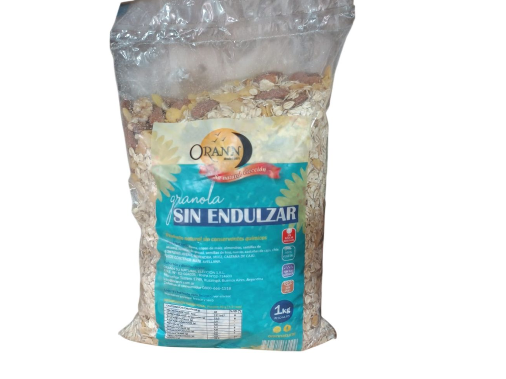 Granolas "Orann" por 1 kilo