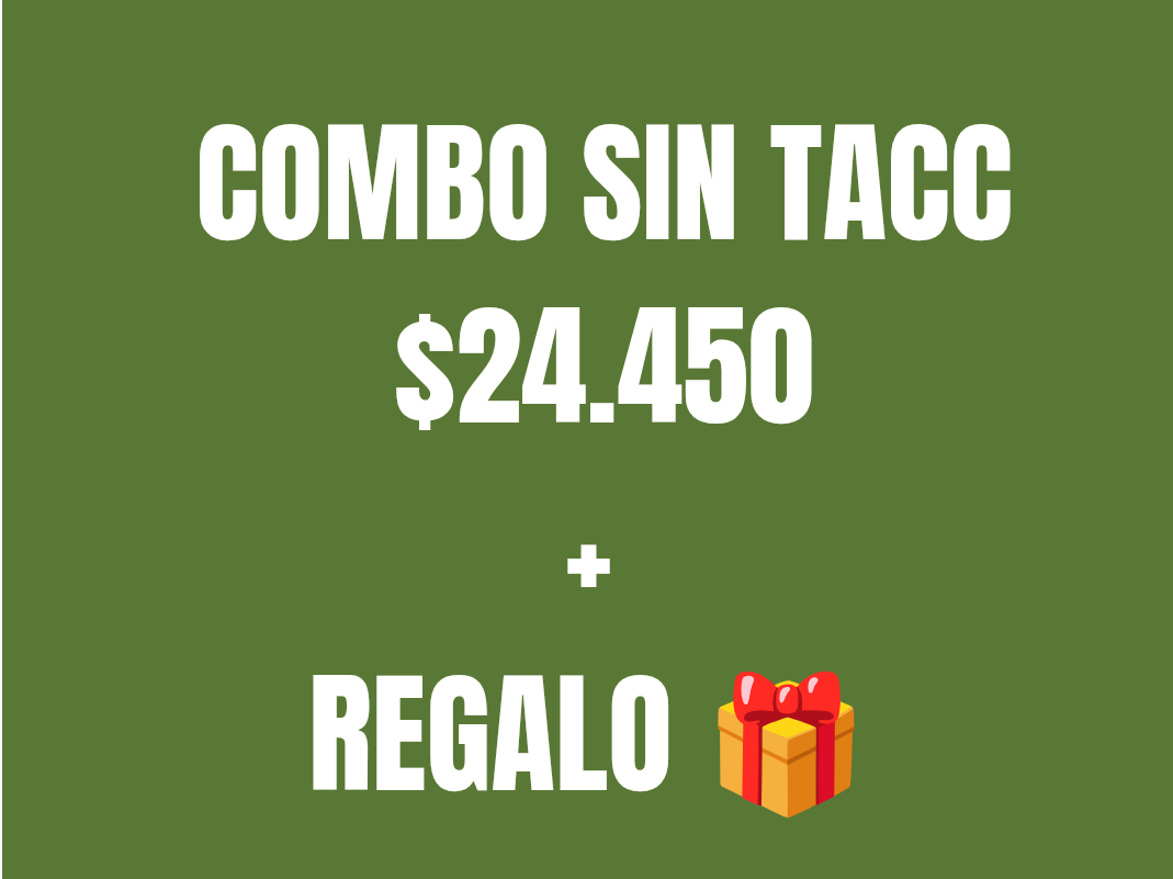 Combo Sin Tacc x $24.450 + Regalo 🎁