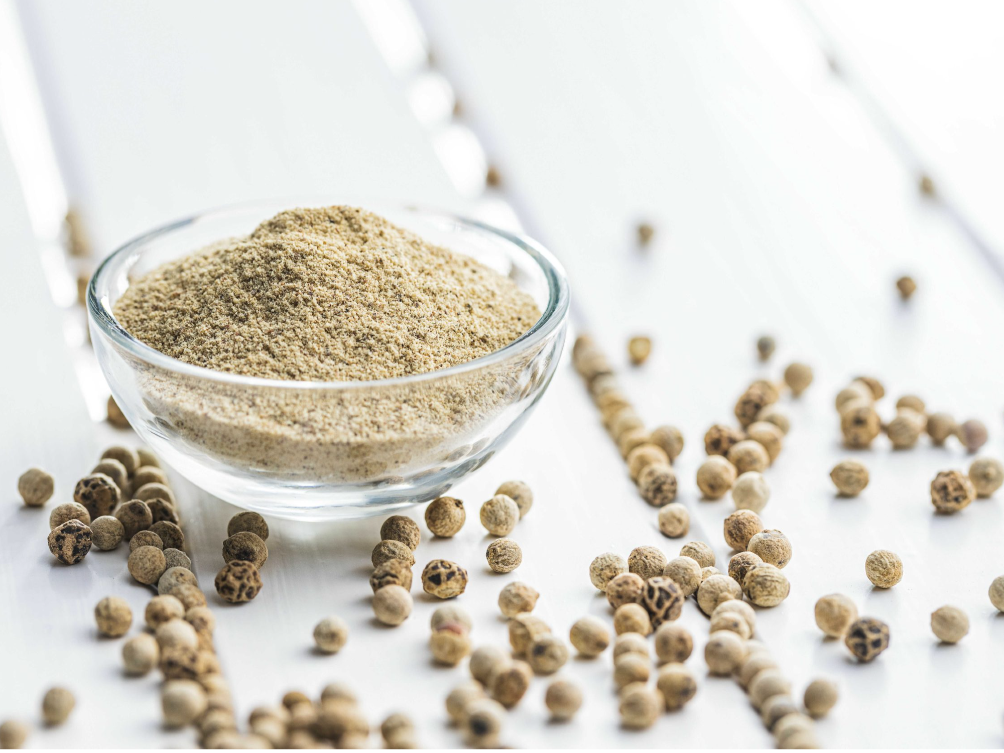 Pimienta Blanca molida x 1kilo