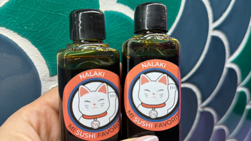 Salsas - palillos- wasabi-jengibre