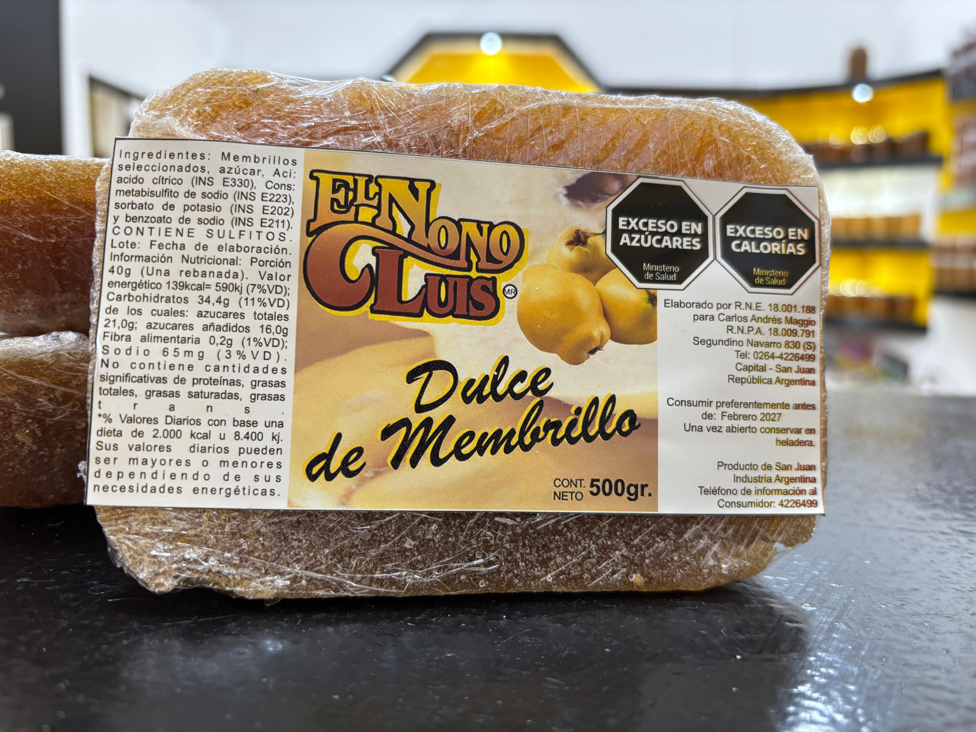 Dulce membrillo 500grs (Copia)
