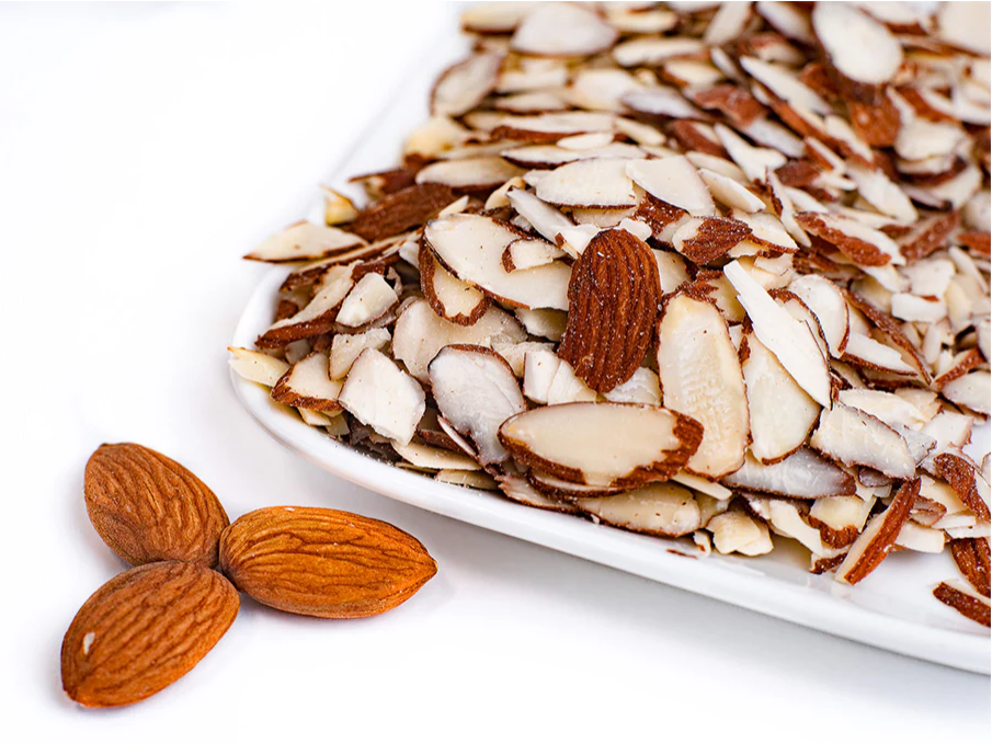 Almendra fileteada