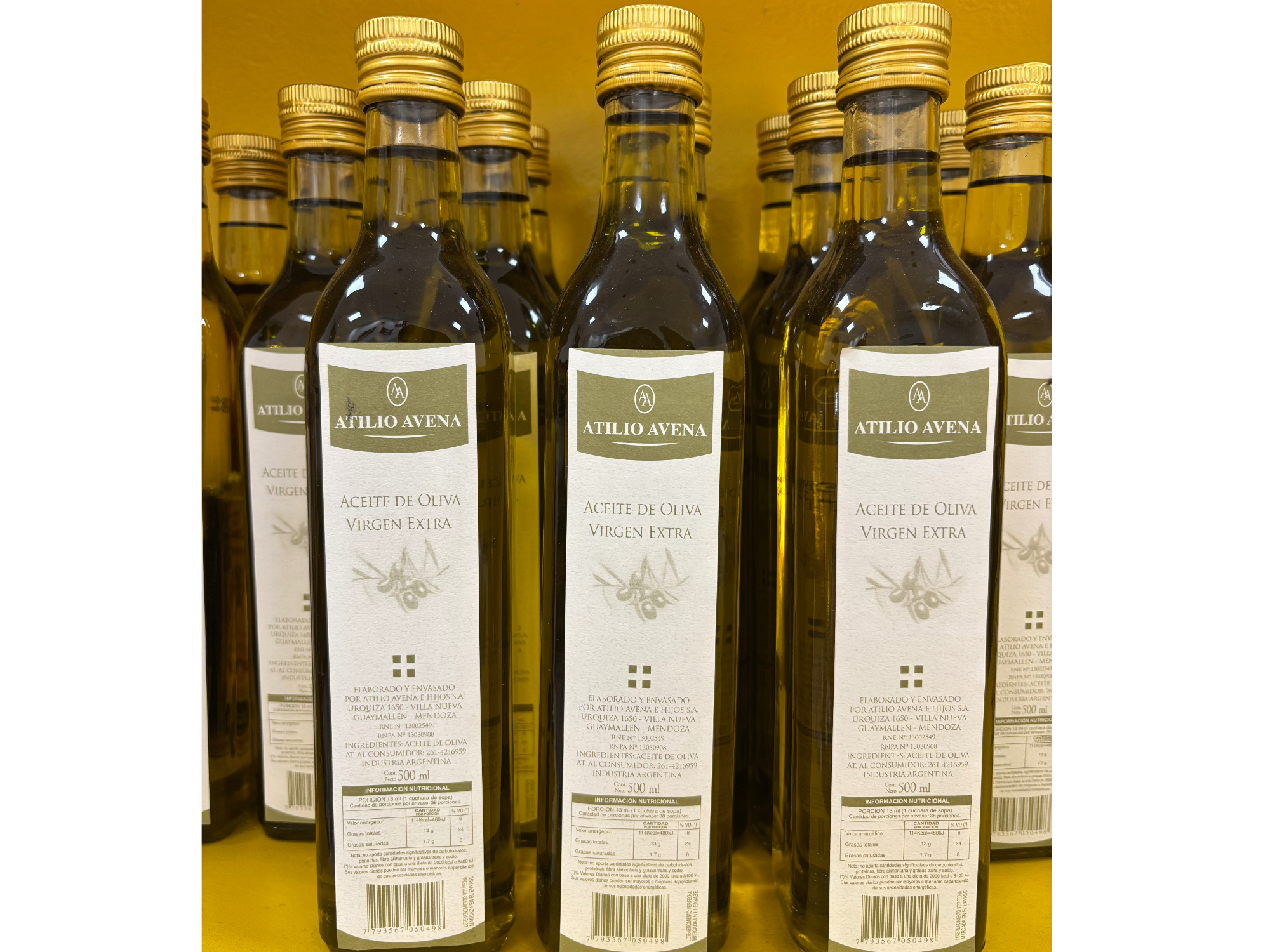 Aceite de oliva 500cc