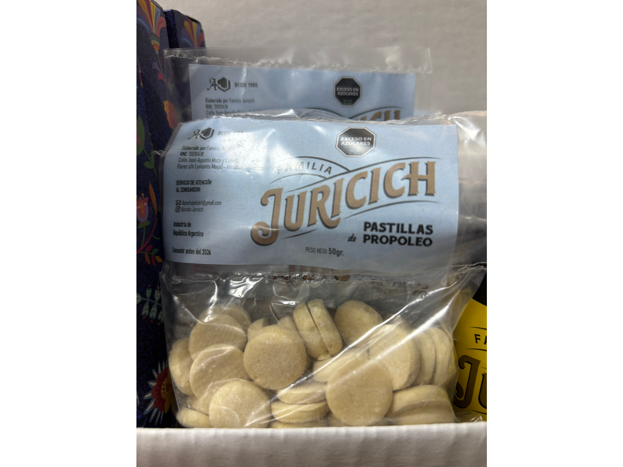 Pastillas de propoleo