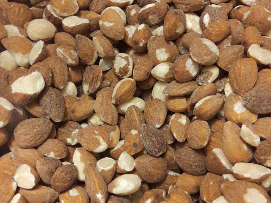 Almendra guara partida