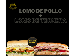 1 LOMO DE POLLO+ 1 LOMO COMPLETO