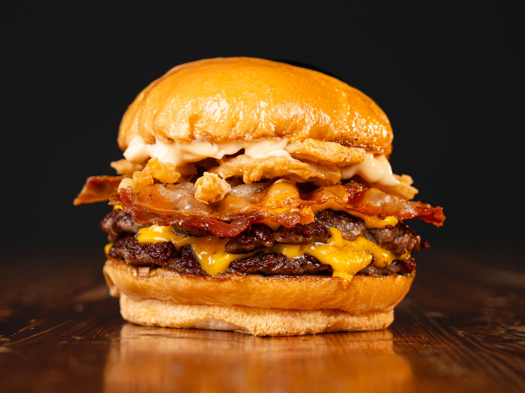 Crispy Onion Simple con papas