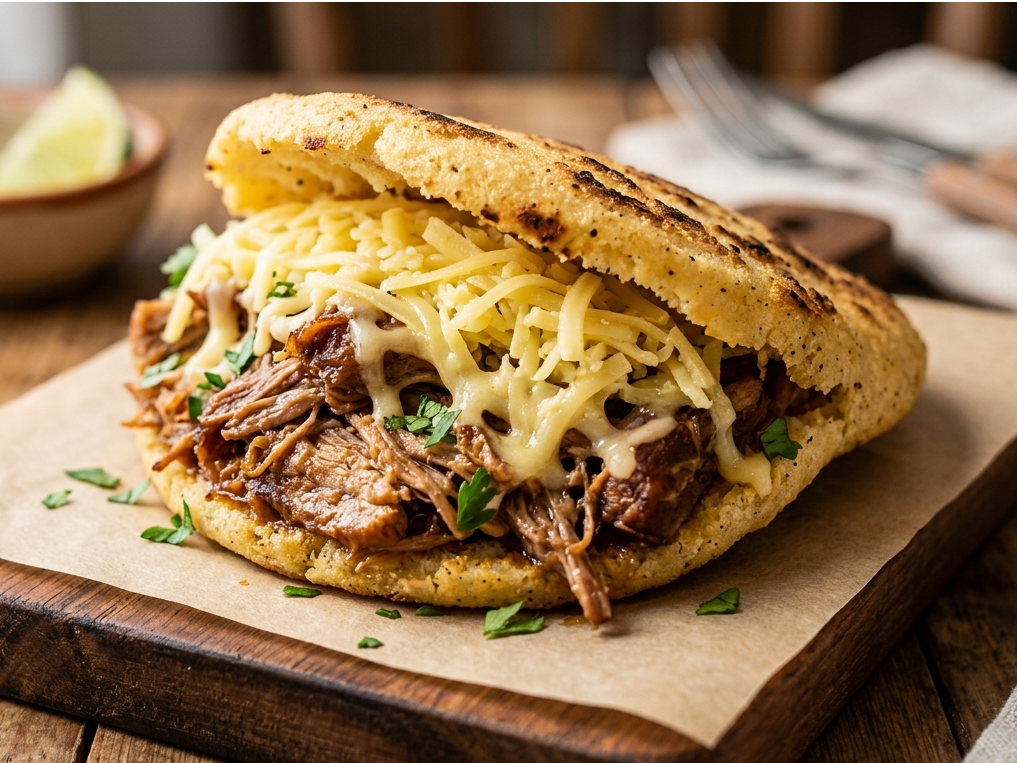 Bondiola y queso tybo