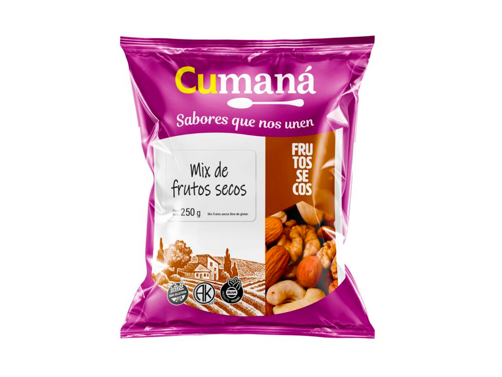 Mix de Frutas Secas sin tacc x 250g - Cumana