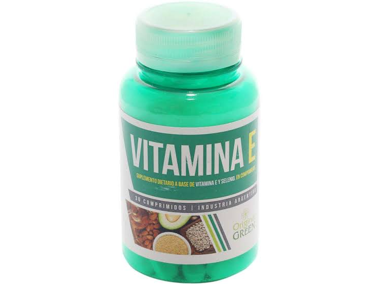 Vitamina E x 30 comprimidos Original Green