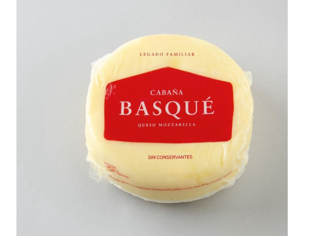 Muzzarella sin conservantes x 500gr - Cabaña La Basque