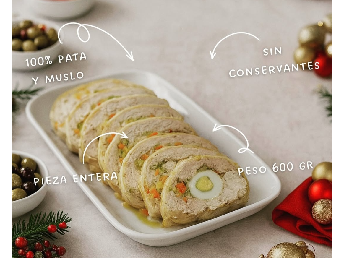 Matambre relleno con verduras y huevo (aprox 600gr) x 2u