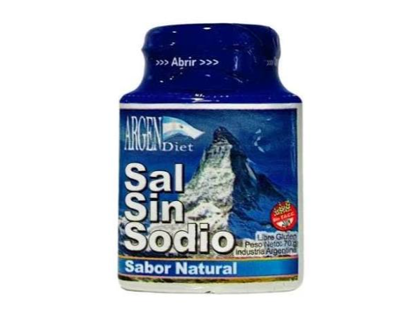 Sal sin sodio Argendiet