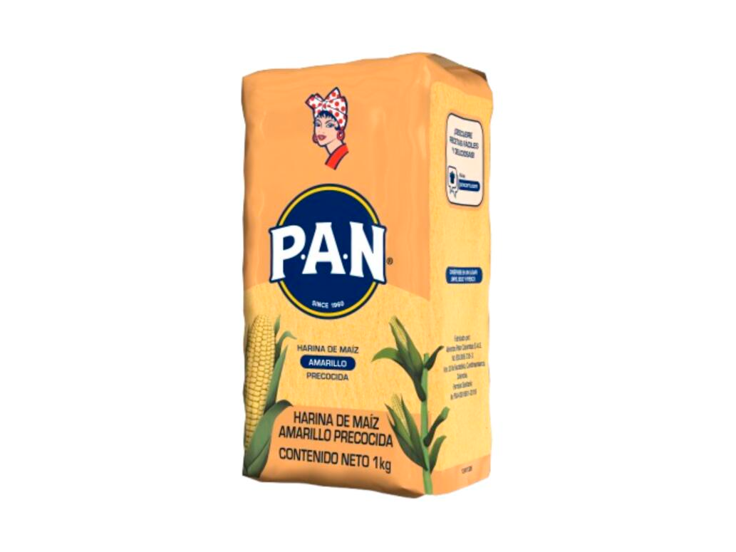 Harina de Maiz Amarillo Precocida x 1k - Pan