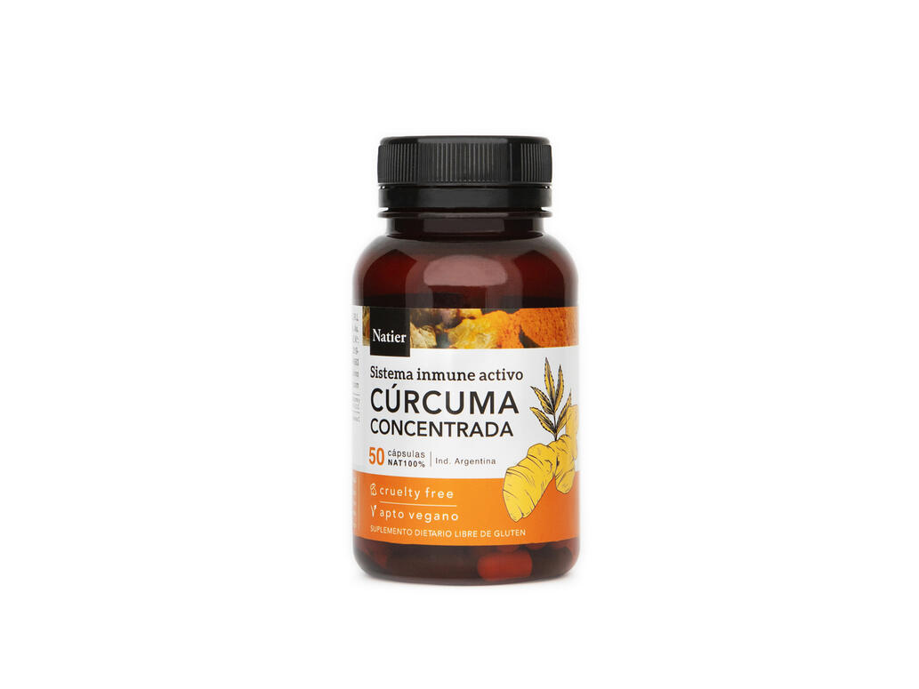 Capsulas de Curcuma x 50g - Natier
