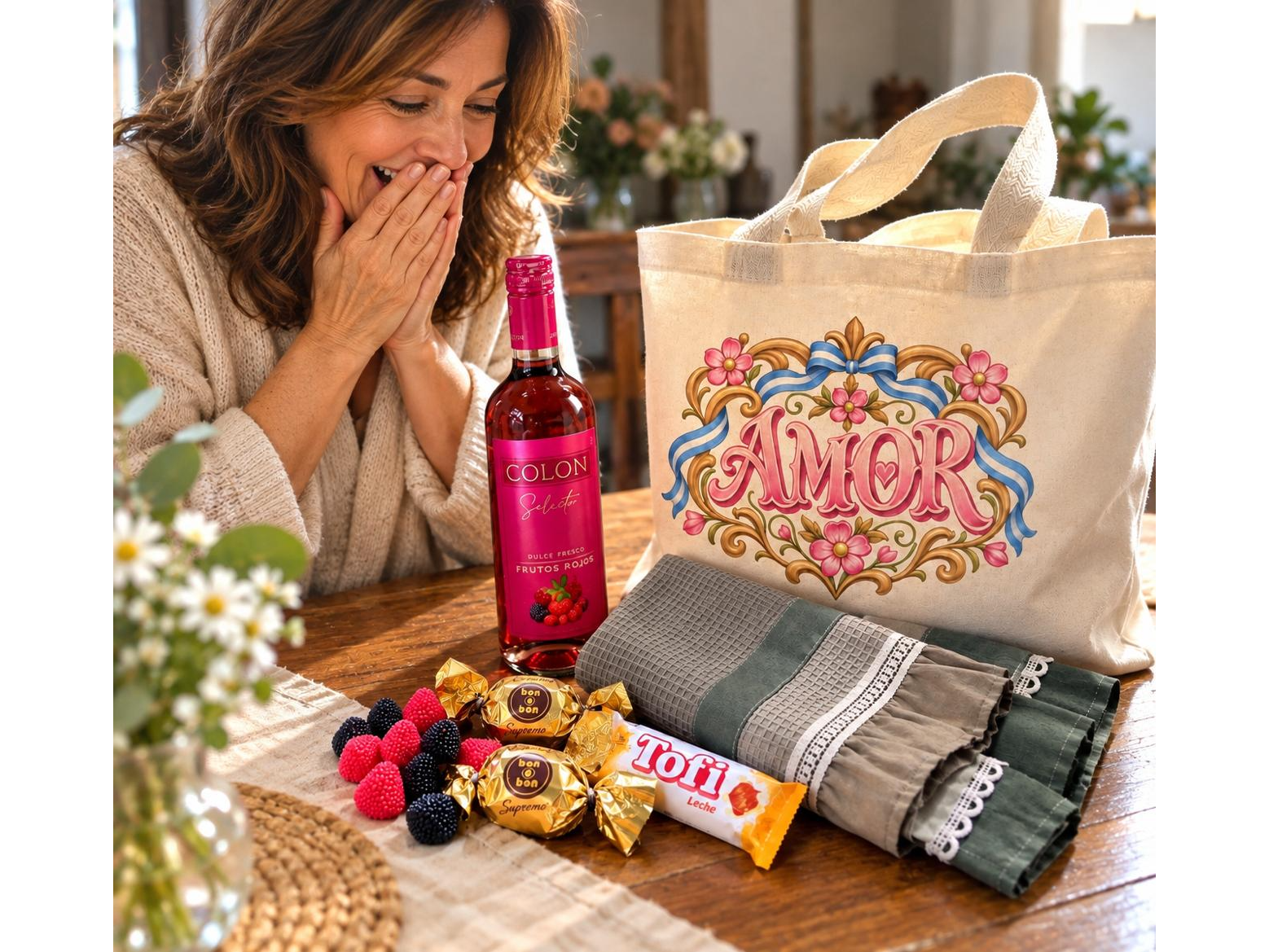 Tote Vino + Bombones
