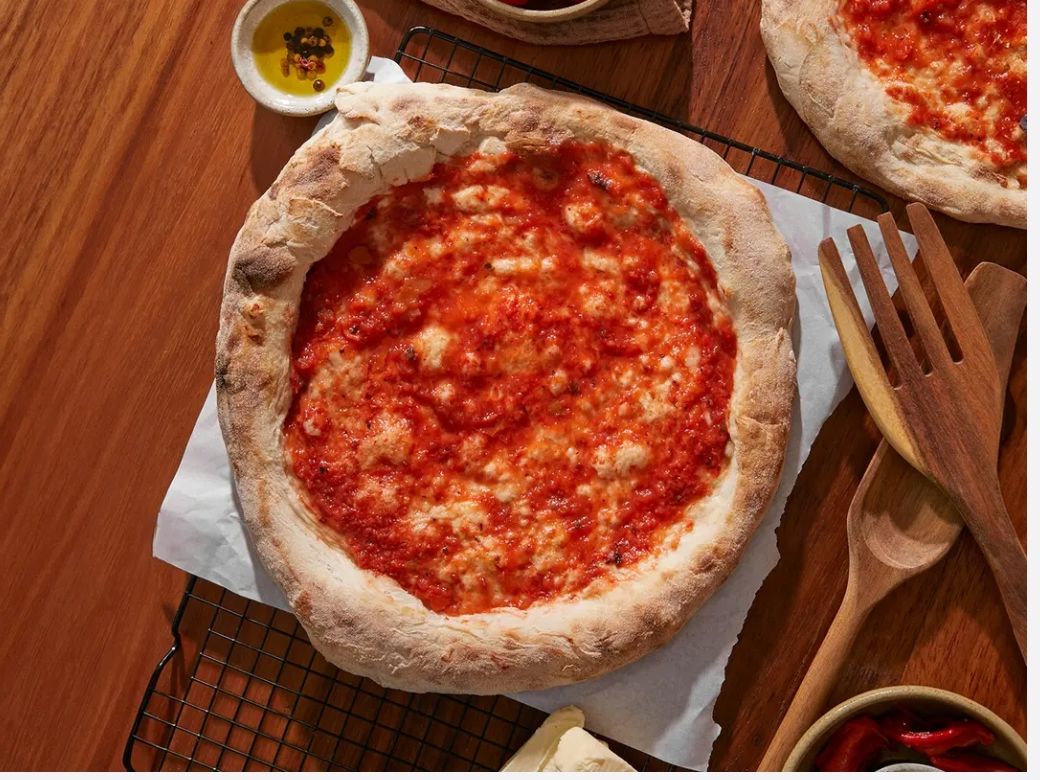Prepizza de masa madre