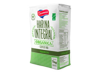 Harina de Trigo Integral Organica Superfina x 1kg - Dicomere