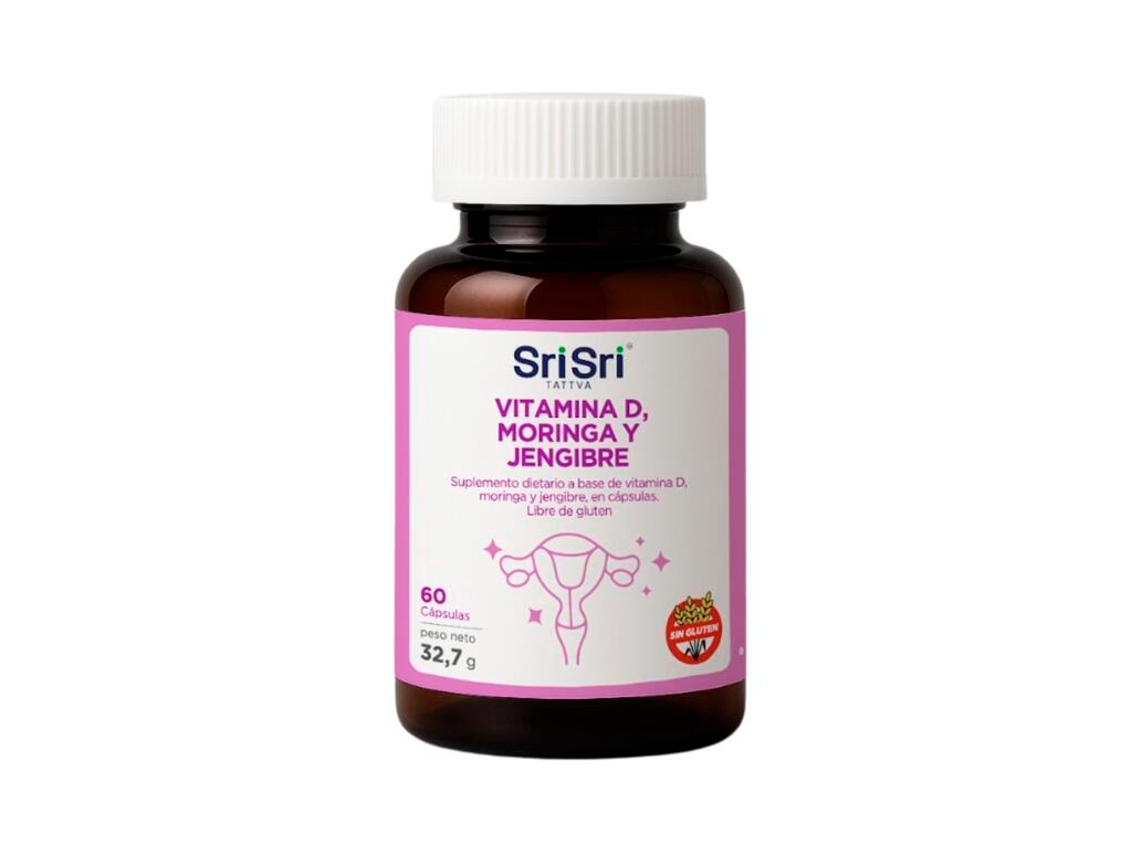 Cuidado Femenino Vitamina D Moringa y Jengibre x 34g - Sri Sri